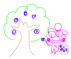 初めてのブルーベリー狩り