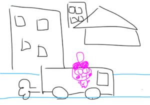 Gomoa Mprumemからバスでガーナの首都Accraに行く方法