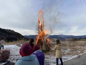 「どんど焼き」に参加してみた！様子と感想