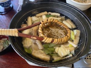 奈良井宿「宿場そば山なか」に行ってみた。様子と感想